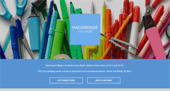 Desktop Screenshot of macgregorvillage.com